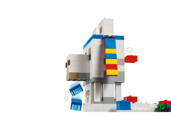 Zestaw klocków LEGO 21188 Minecraft Llama