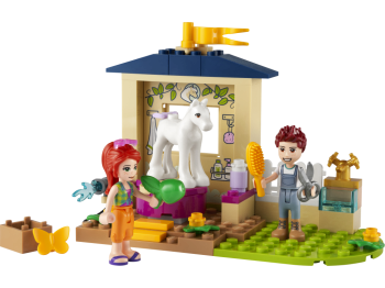 LEGO 41696 Friends Kąpiel dla kucyków w stajni