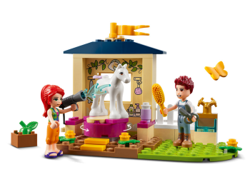 LEGO 41696 Friends Kąpiel dla kucyków w stajni