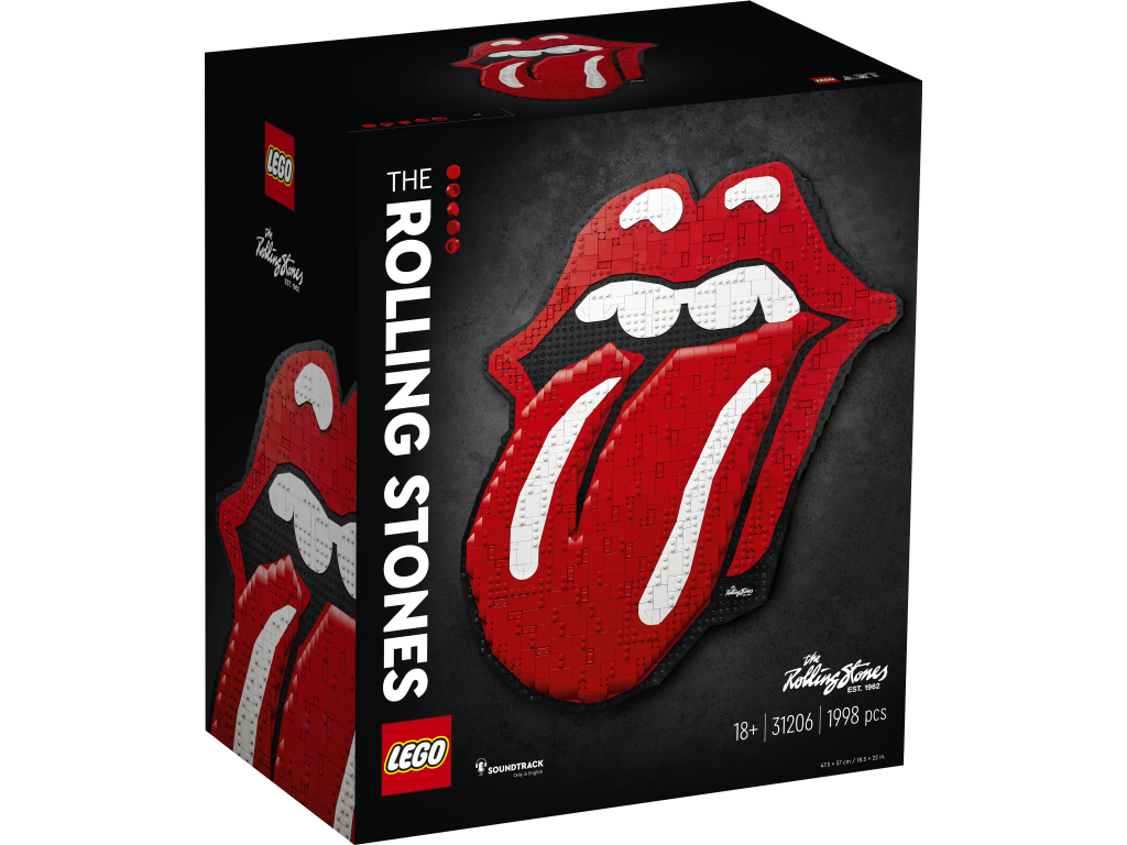 LEGO 31206 ART The Rolling Stones