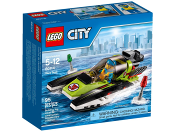 LEGO City 60114 Łódź wyścigowa