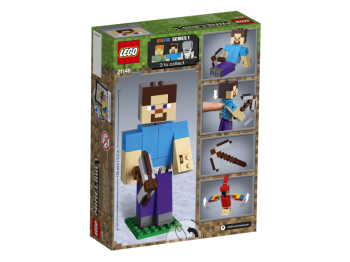  LEGO Minecraft 21148 BigFig - Steve z papugą