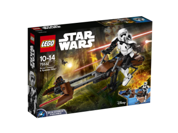 LEGO Star Wars 75532 Zwiadowca szturmowców i jego śmigacz