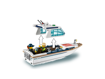  LEGO City 60221 Jacht