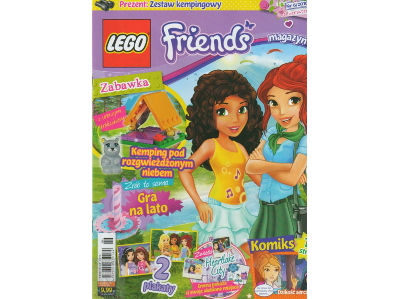 LEGO Friends 401676 magazyn nr 6/2016 + zestaw kempingowy