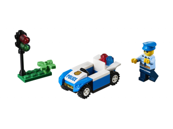  LEGO Juniors Polybag 30339 Patrol Drogowy