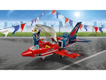 LEGO City 60177  Odrzutowiec pokazowy