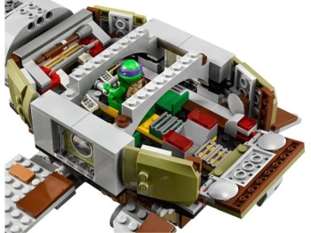 LEGO TURTLES 79121 Pościg łodzią podwodną żółwi