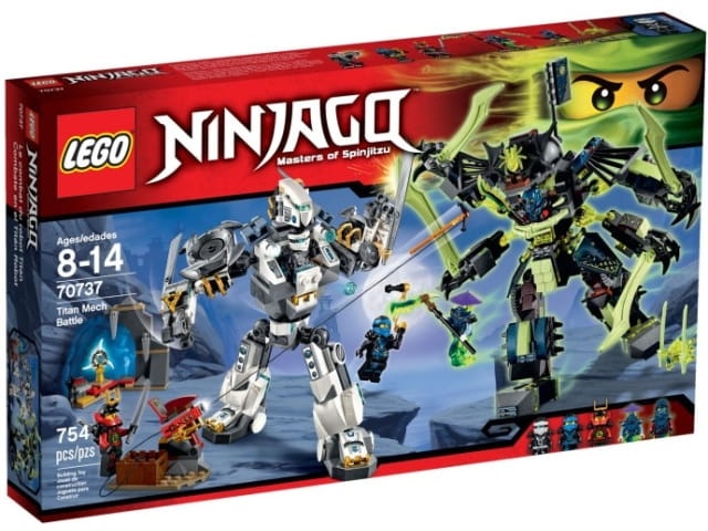 LEGO Ninjago 70737 Starcie tytanów Mech