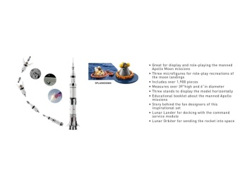 LEGO Ideas 21309 Rakieta NASA Apollo Saturn V