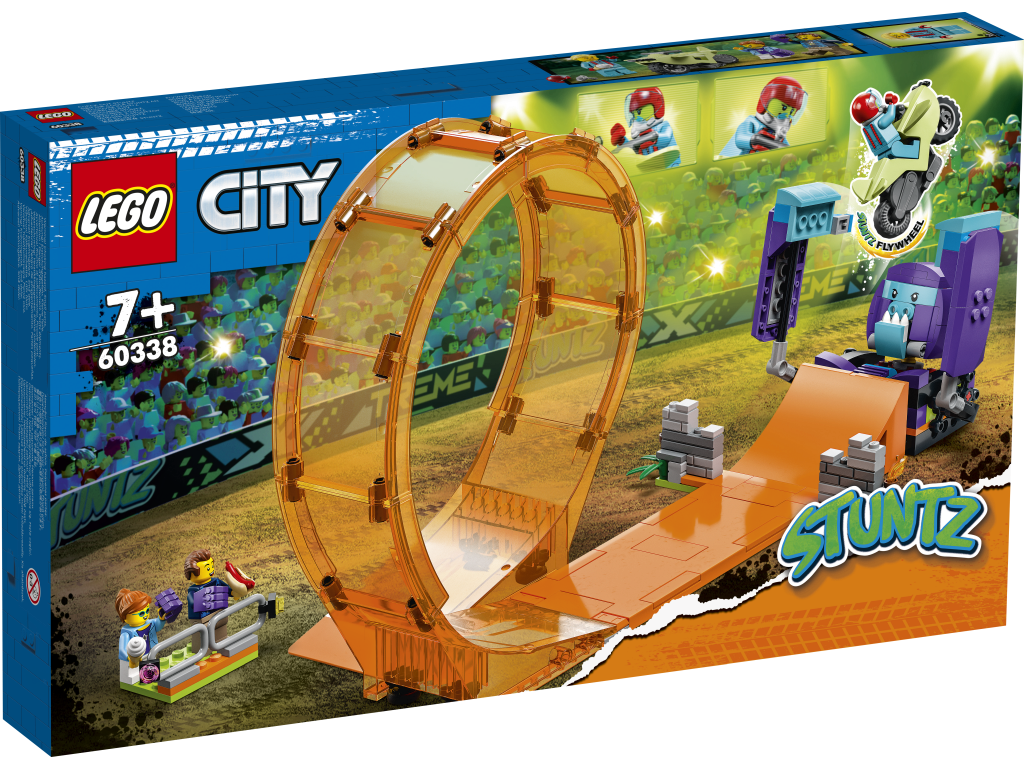 LEGO 60338 City Kaskaderska pętla i szympans demolka