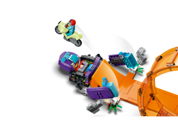 LEGO 60338 City Kaskaderska pętla i szympans demolka