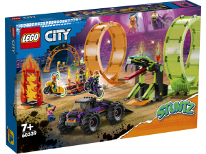 LEGO 60339 City  Kaskaderska arena z dwoma pętlami