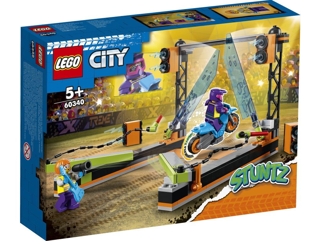 LEGO 60340 City Wyzwanie kaskaderskie: ostrze