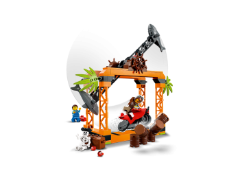 LEGO 60342 City Wyzwanie kaskaderskie: atak rekina