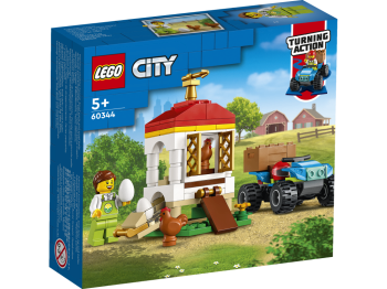 LEGO 60344 City Kurnik z kurczakami