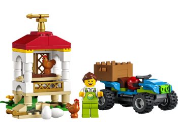 LEGO 60344 City Kurnik z kurczakami