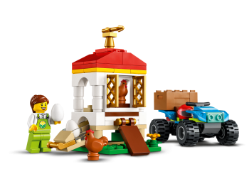 LEGO 60344 City Kurnik z kurczakami