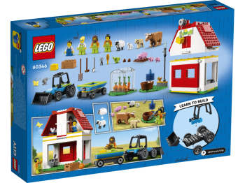 LEGO 60346 City Stodoła i zwierzęta gospodarskie