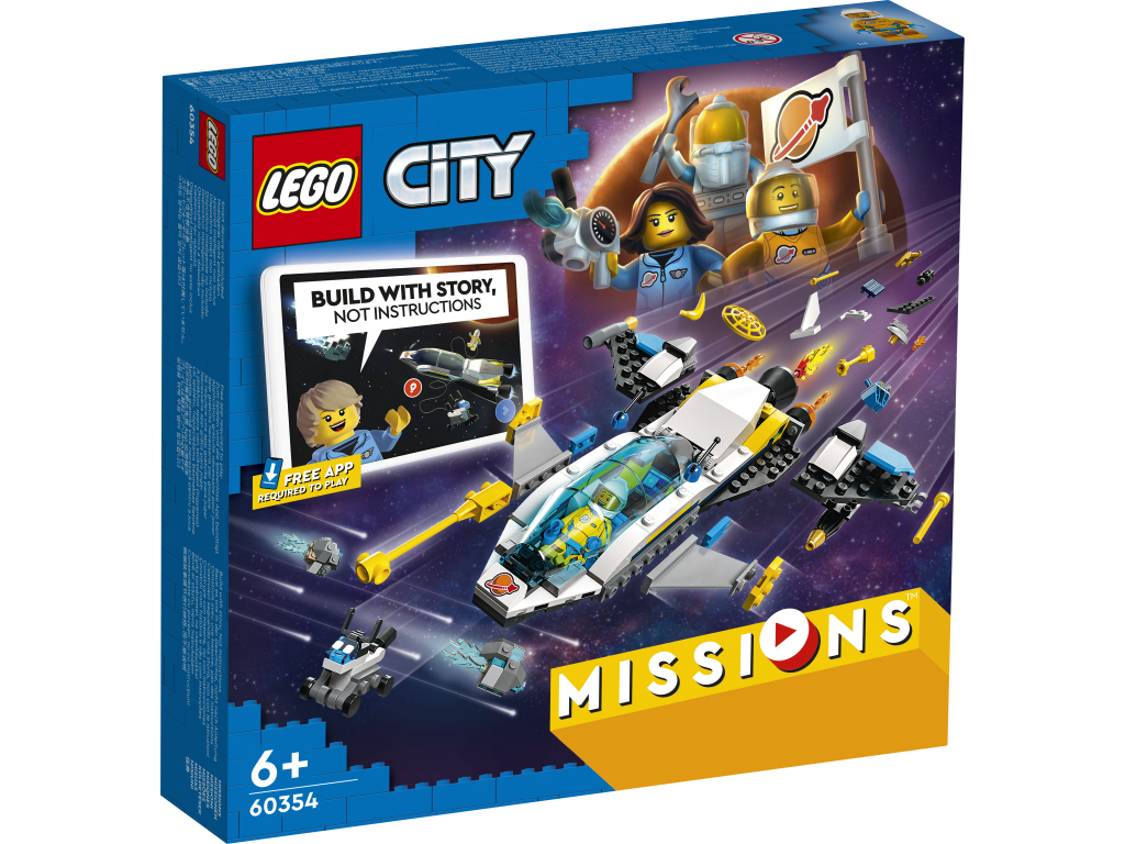 LEGO 60354 City Wyprawy badawcze statkiem marsjańskim