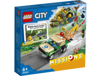 LEGO 60353 City Misje ratowania dzikich zwierząt