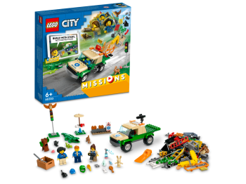 LEGO 60353 City Misje ratowania dzikich zwierząt