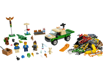 LEGO 60353 City Misje ratowania dzikich zwierząt