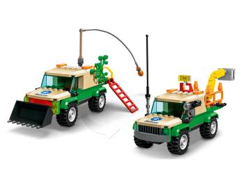 LEGO 60353 City Misje ratowania dzikich zwierząt