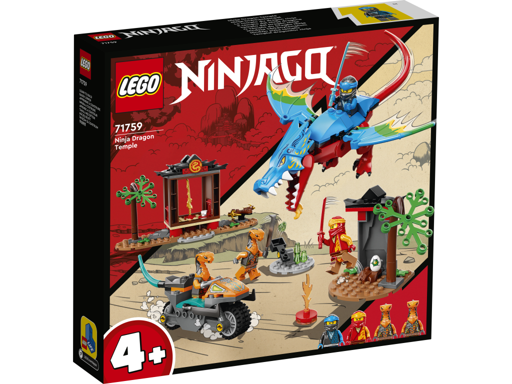 LEGO 71759 Ninjago Świątynia ze smokiem ninja