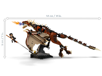 LEGO 76406 Harry Potter Smok rogogon węgierski
