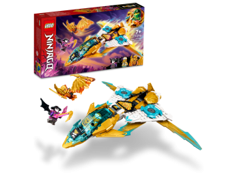 LEGO 71770 Ninjago Złoty smoczy odrzutowiec Zane’a