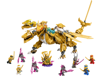 LEGO Ninjago Złoty Ultra Smok Lloyda 71774