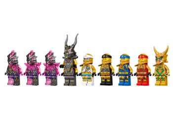 Klocki LEGO Ninjago Złoty Ultra Smok Lloyda