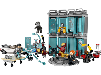 LEGO 76216 Super Heroes Zbrojownia Iron Mana