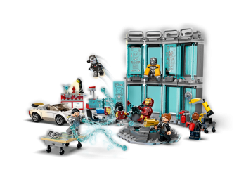 LEGO 76216 Super Heroes Zbrojownia Iron Mana