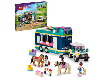 LEGO 41722 Friends Przyczepa na wystawę koni