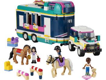 LEGO 41722 Friends Przyczepa na wystawę koni