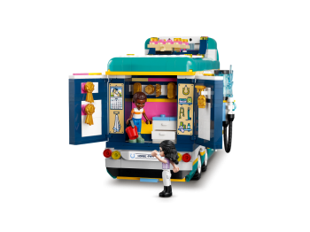 LEGO 41722 Friends Przyczepa na wystawę koni