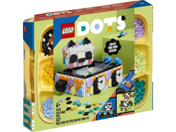 LEGO 41959 DOTS Pojemnik z uroczą pandą