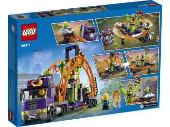 LEGO 60313 City Ciężarówka z kosmiczną karuzelą