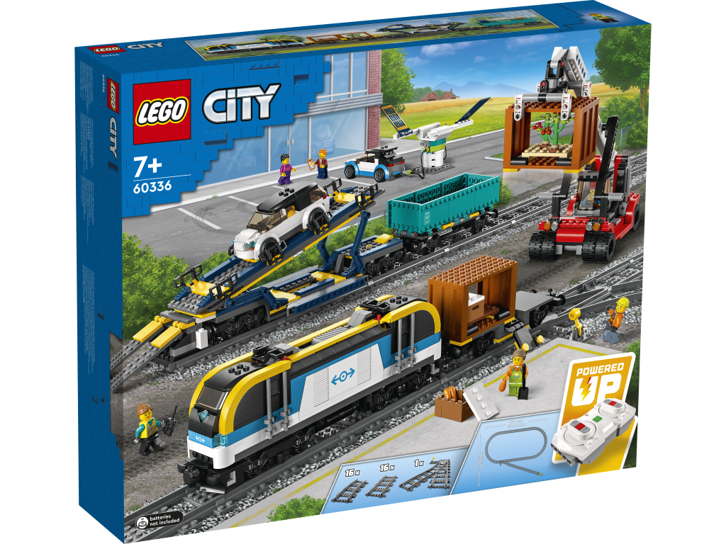 LEGO 60336 City Pociąg towarowy