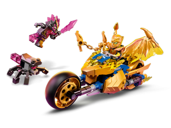 LEGO 71768 NINJAGO Złoty smoczy motocykl Jaya