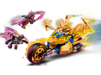 LEGO 71768 NINJAGO Złoty smoczy motocykl Jaya