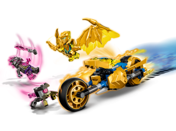 LEGO 71768 NINJAGO Złoty smoczy motocykl Jaya
