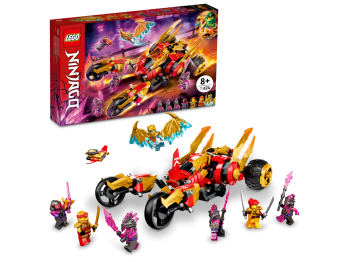 LEGO 71773 NINJAGO Złoty smoczy ścigacz Kaia
