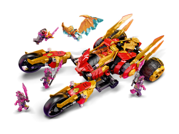 LEGO 71773 NINJAGO Złoty smoczy ścigacz Kaia