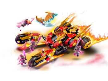 LEGO 71773 NINJAGO Złoty smoczy ścigacz Kaia