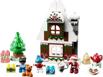 LEGO 10976 DUPLO Piernikowy domek Świętego Mikołaja