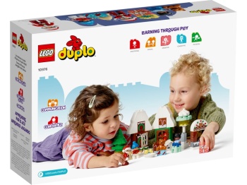 LEGO 10976 DUPLO Piernikowy domek Świętego Mikołaja