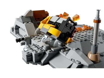 LEGO 75334 Star Wars Obi-Wan Kenobi kontra Darth Vader